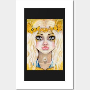 Yasi the yellow Queen Posters and Art